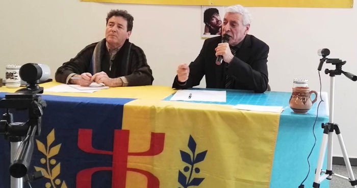 Conférence de Ferhat Mehenni et Hamid Salmi à Champigny