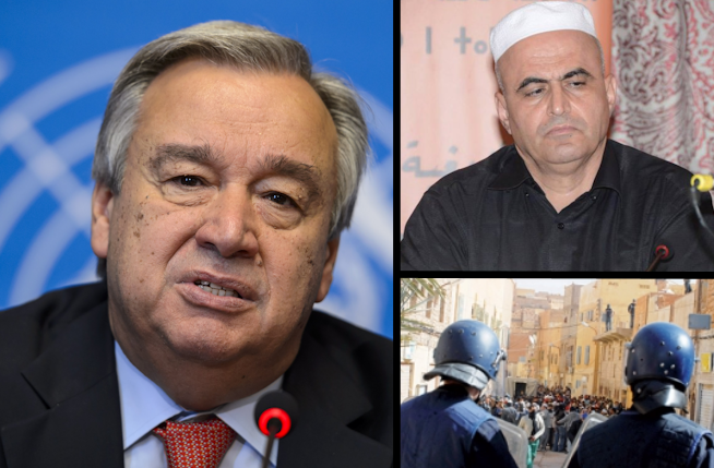 La lettre d’Izmulen pour les droits des At-Mzab à Antonio Guterres, le nouveau SG de l’ONU