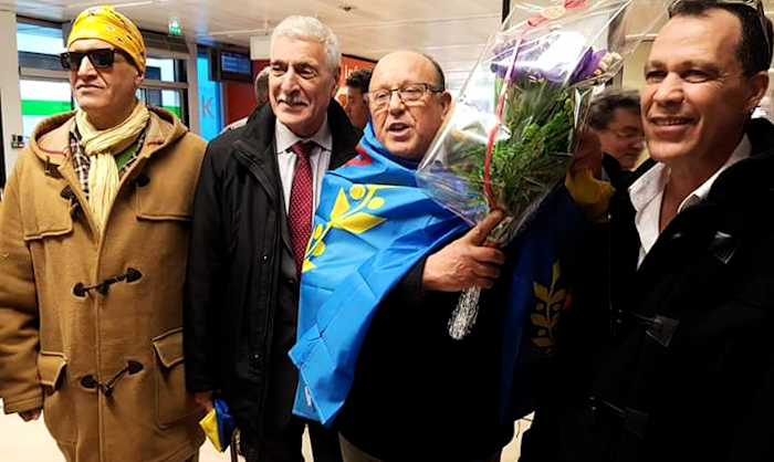 Une forte délégation pour accueillir Ahmed Haddag à l’aéroport de Paris-Orly