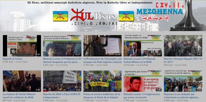 Ul Ifsus, le youtubeur souverainiste qui s’adresse aux kabyles d’Alger et d’ailleurs