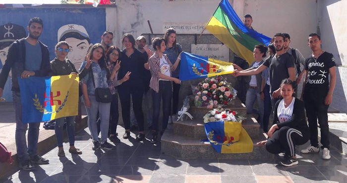 Une délégation du MAK-Anavad se recueille sur la tombe de Guermah Massinissa