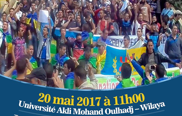 L’affiche officielle de la marche « Tuviret est kabyle » du 20 mai dévoilée