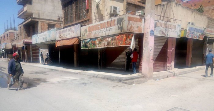 Elections législatives coloniales  : 65% des commerçants ont baissé le rideau en Kabylie