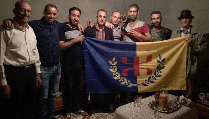 Une délégation du MAK-Anavad chez Lounis Kadim : le militant se porte de mieux en mieux