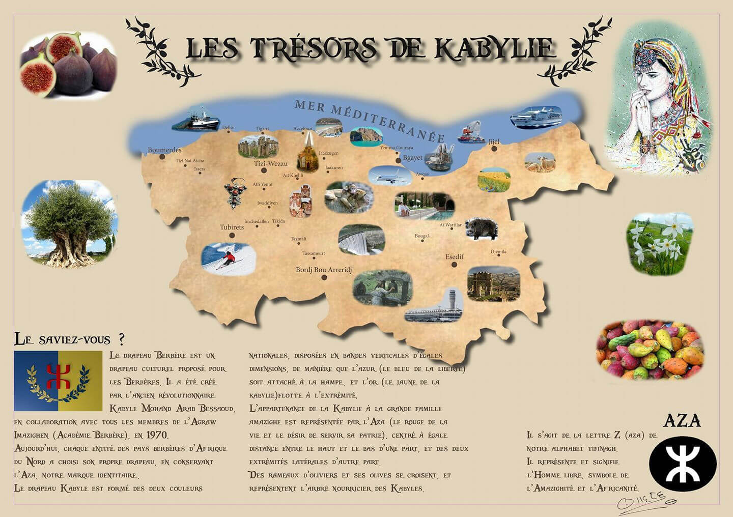 petite kabylie carte