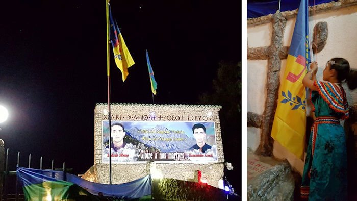 Le drapeau kabyle de Tawrirt Meqran enlevé : la coordination MAK-Anavad d’At Yiraten se réunit