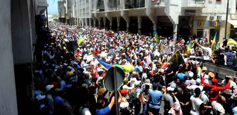 Solidarité avec le Rif : grande manifestation dans la capitale marocaine