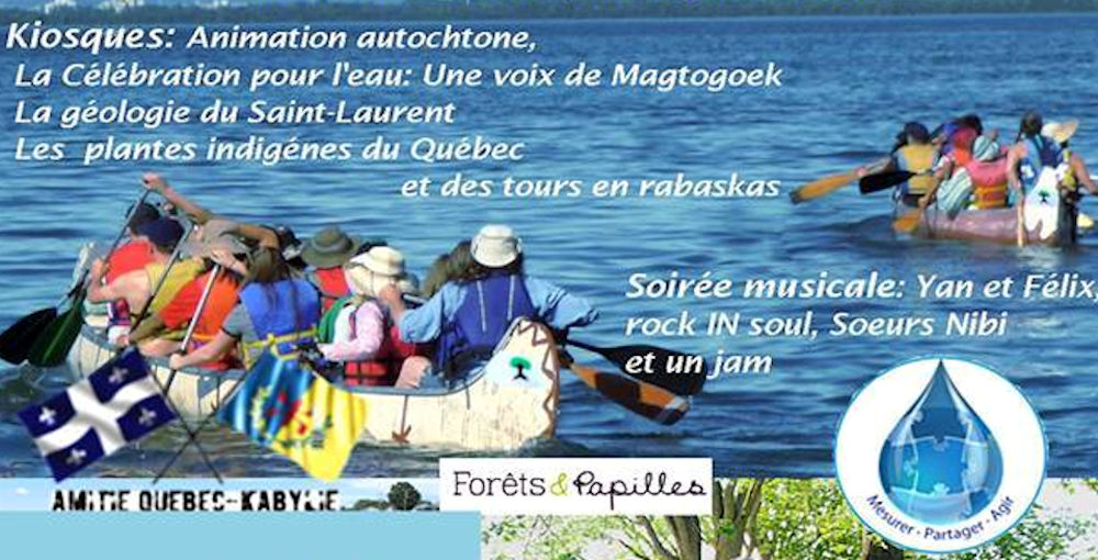 L’association Amitié Québec-Kabylie participe à « La Mission de Paix sur le fleuve Saint-Laurent »