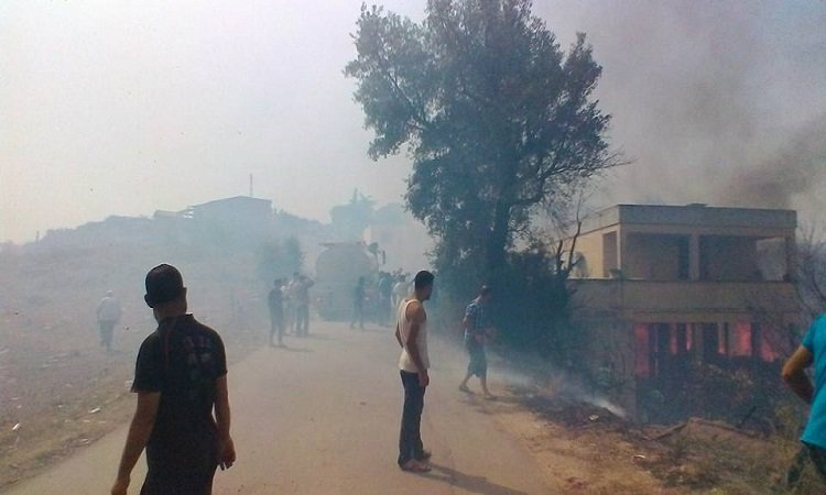 Ait Yahia Moussa sous les flammes des incendies criminels et meurtriers