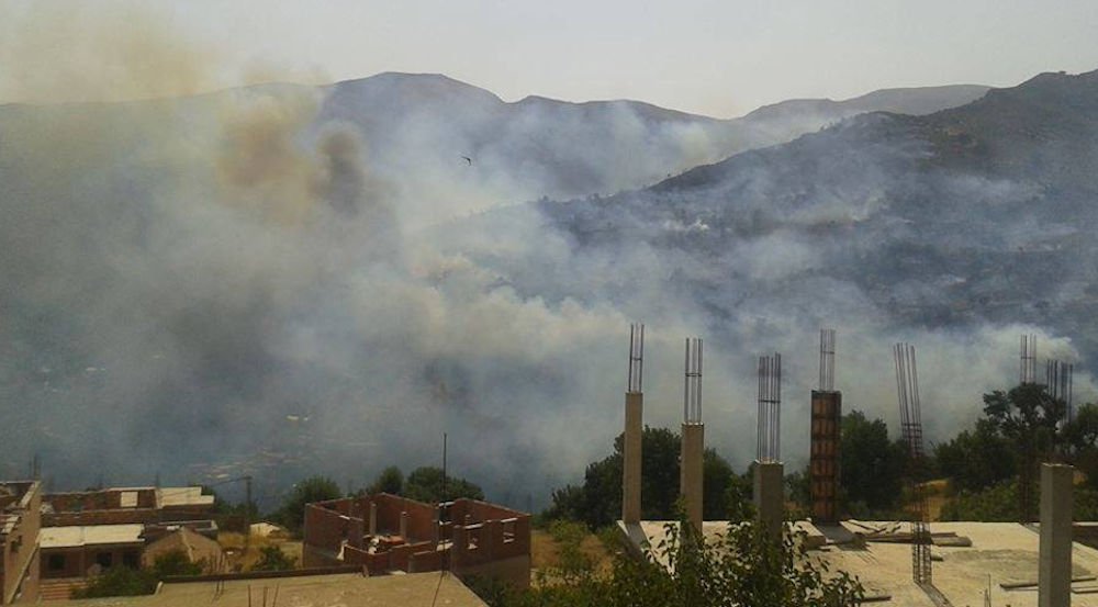 Ighram : les villages Lmechta, Ath Sellam et Tighilt Makhlouf envahis par un incendie dévastateur