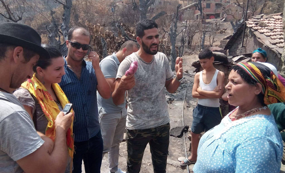 Incendies : une 1ère tranche des dons récoltés arrive aux sinistrés d’At Yahya Musa