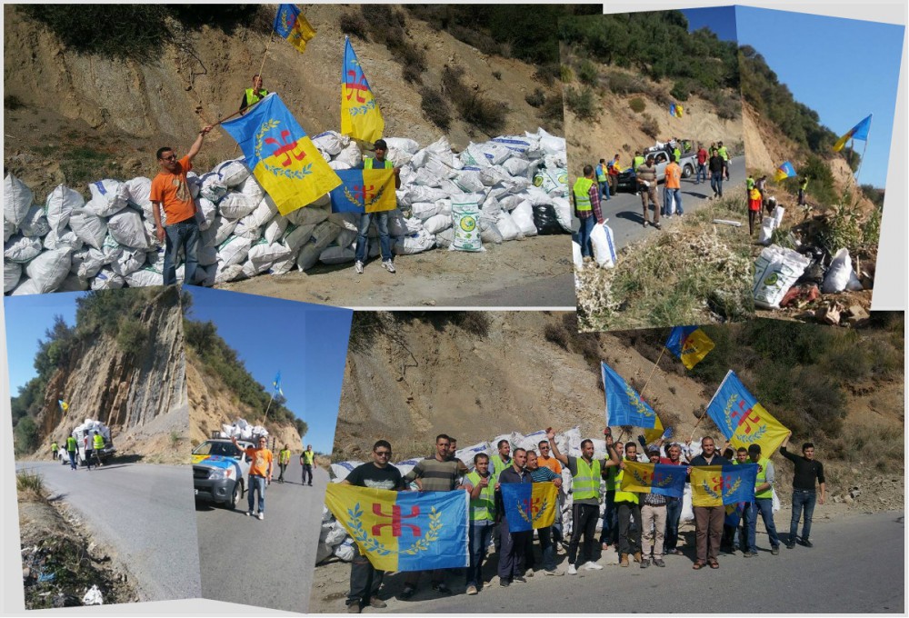 Action éco-citoyenne du MAK-Anavad Istiten : 300 sacs de déchets ramassés