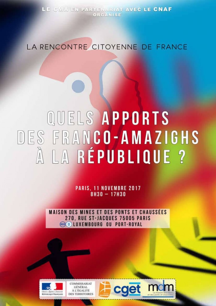 Rencontre citoyenne des Amazighs de France : Quels apports des Franco-Amazighs à la République ?