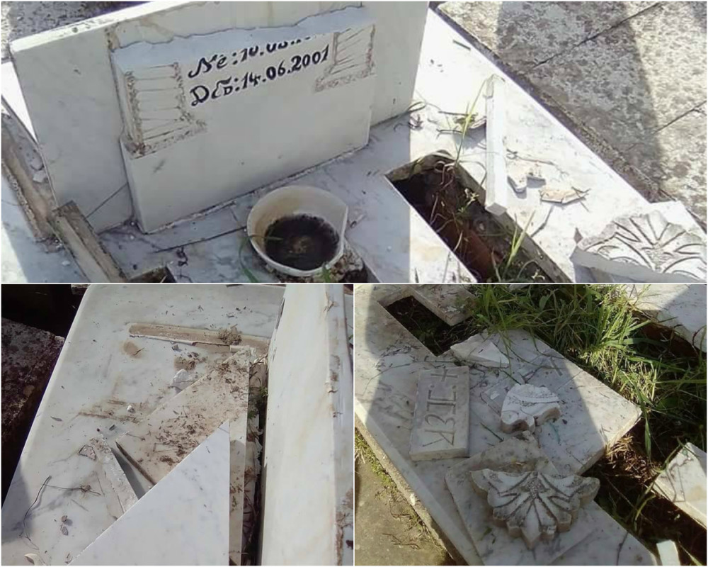 La tombe d’un martyr du Printemps noir saccagée