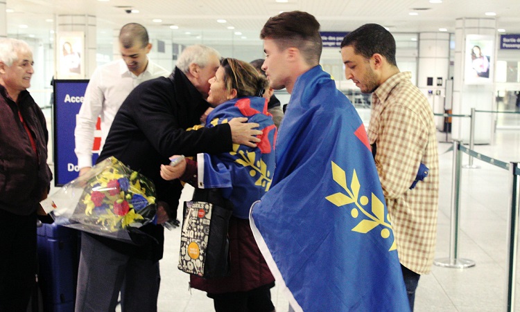 Arrivée du Président Ferhat Mehenni à Montréal