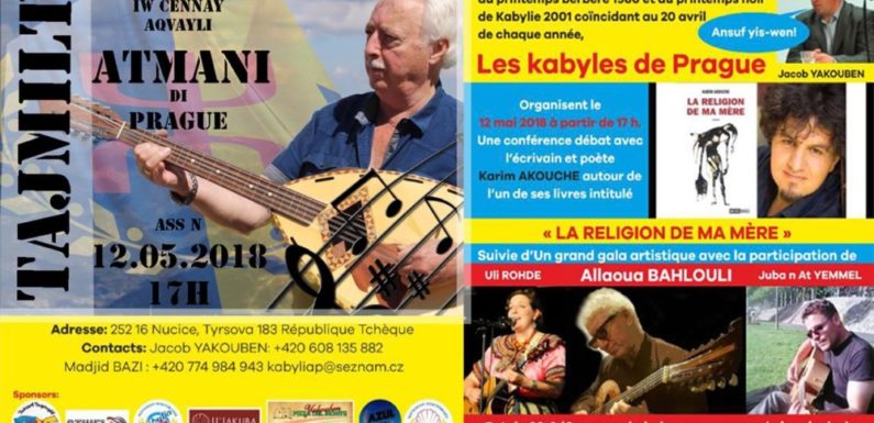 Les Kabyles de Prague célèbrent les Printemps kabyles de 1980 et 2001