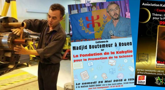 Sciences : Conférences de Madjid Boutemeur à Rouen et Toulouse