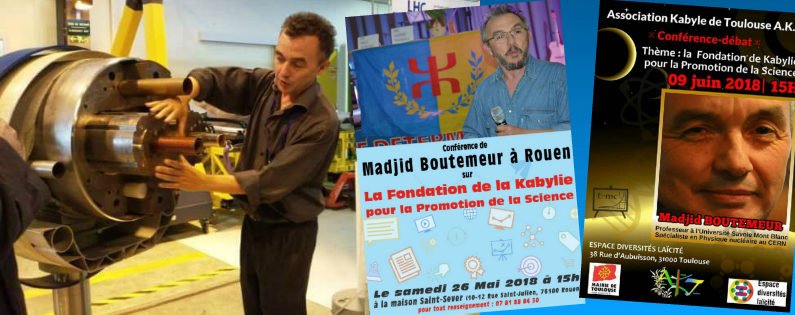 Sciences : Conférences de Madjid Boutemeur à Rouen et Toulouse