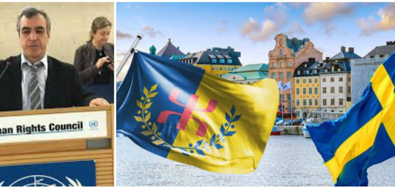 MAK Suède : Conférence-débat du Premier ministre kabyle Zidane Lafdal à Stockholm