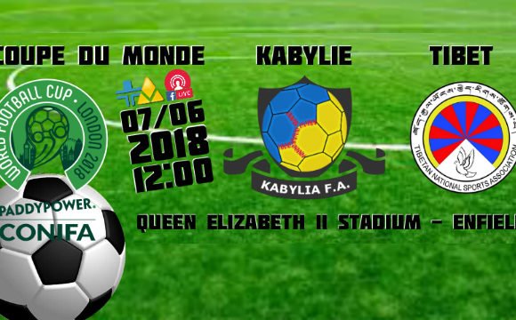 Jour de match : Kabylie – Tibet ce jeudi midi à Enfield