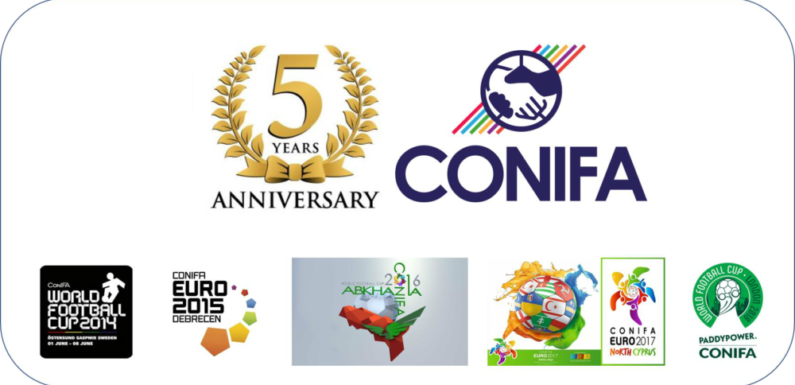 La ConIFA fête son 5ème anniversaire