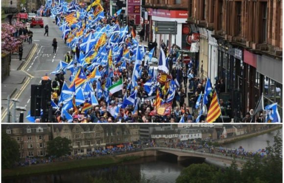 Highlands : Marche monstre pour l’indépendance de l’Ecosse