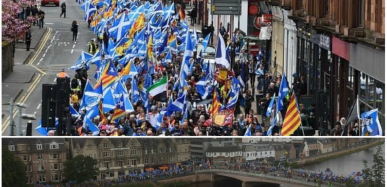 Highlands : Marche monstre pour l’indépendance de l’Ecosse