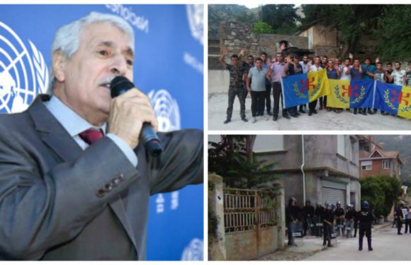 Le président Ferhat Mehenni somme l’Algérie de libérer la quinzaine de militants du MAK arrêtés ce matin