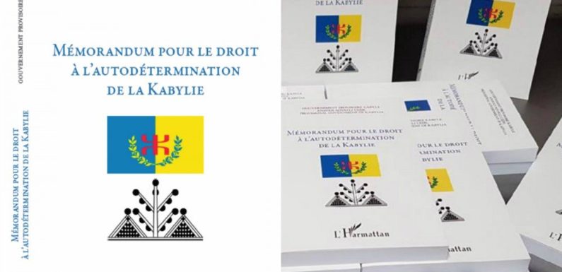 L’Anavad publiera en 2019 le 2ème volume du Mémorandum pour l’autodétermination de la Kabylie