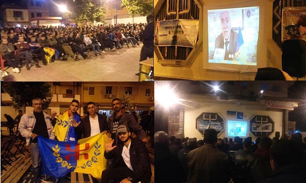 Vidéo-conférence, le président du MAK-Anavad, Ferhat Mehenni, appelle le peuple kabyle à se libérer du joug de la colonisation algérienne