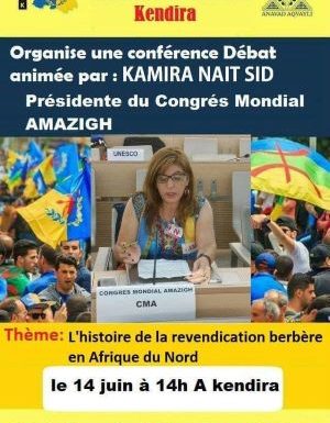 Conférence débat à Kendira avec massa Kamira Nait Sid, présidente du CMA