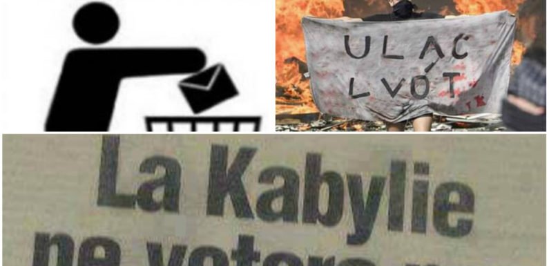La Kabylie et son boycott des élections algériennes. Chronique de Dda Teyyev