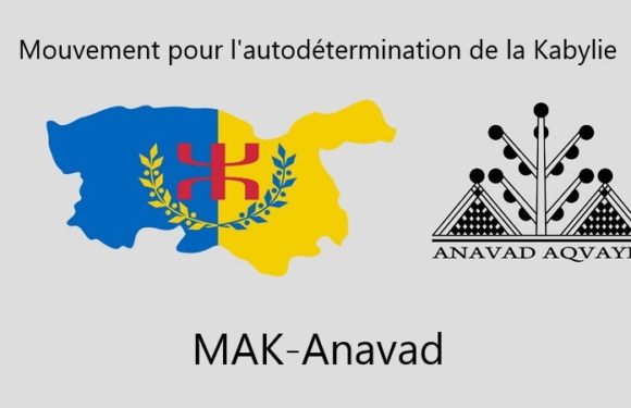 Nous sommes la Kabylie, nous sommes le MAK-Anavad