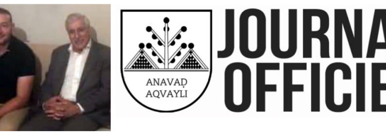Paru au Journal Officiel de l’Anavad : Décret portant nomination du Président du nouveau Comité ad hoc Stop Covid-19 en Kabylie