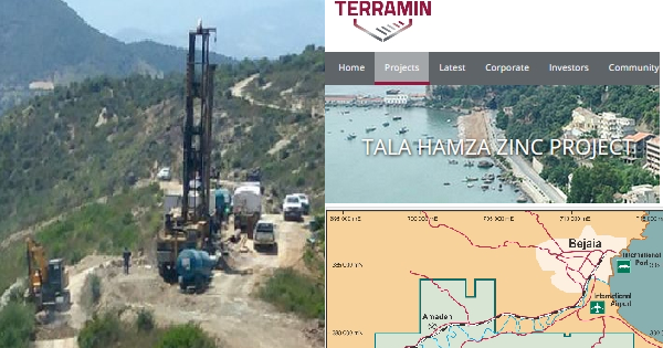 EXPLOITATION DU SITE MINIER DE TALA HAMZA : LA KABYLIE S’ADRESSE OFFICIELLEMENT À LA SOCIÉTÉ AUSTRALIENNE TERRAMIN