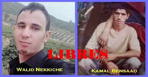 RELAXE POUR KAMEL BENSAAD ET LIBERATION DE  WALID NEKKICHE APRES UNE INCROYABLE PARODIE DE JUSTICE