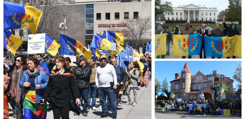 Marches et rassemblements en Amérique du nord pour commémorer les Printemps de Kabylie