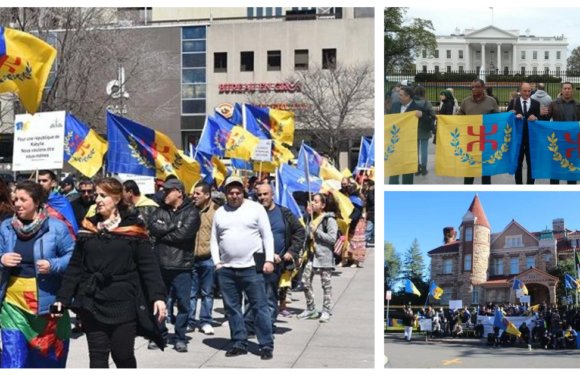 Marches et rassemblements en Amérique du nord pour commémorer les Printemps de Kabylie