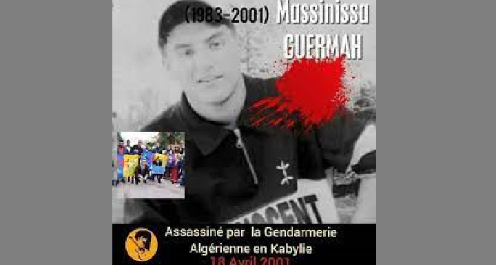 LE 18 AVRIL 2001 : L’ASSASSINAT DE GUERMAH MASSINISSA À L’INTÉRIEUR D’UNE BRIGADE DE LA GENDARMERIE COLONIALE