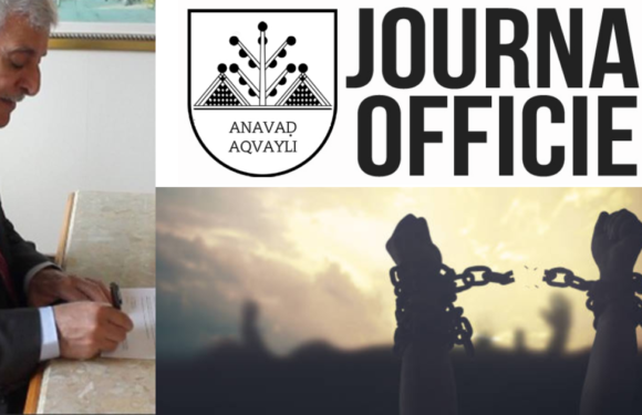 Paru au Journal Officiel de la Kabylie : Décret portant création de la Commission de soutien aux détenus
