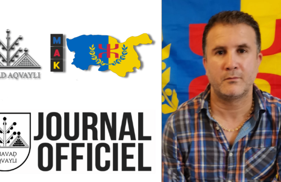 Paru au Journal Officiel de la Kabylie : Décret portant nomination des membres de la Commission de soutien aux détenus