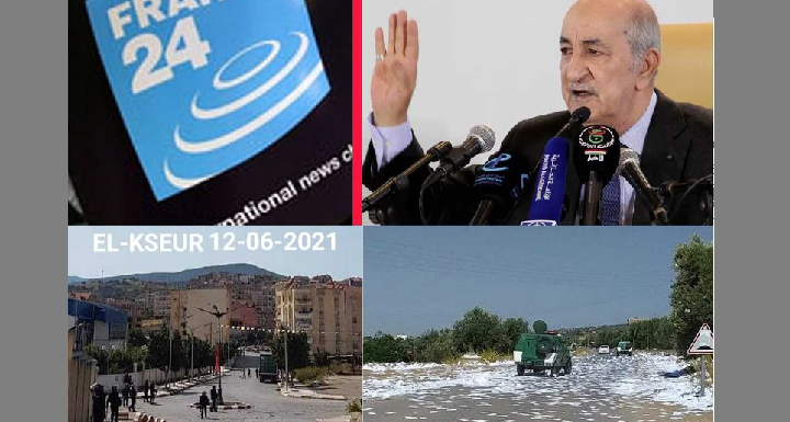 SOUTIEN KABYLE À LA CHAÎNE FRANÇAISE FRANCE 24 DONT L’ACCRÉDITATION VIENT D’ÊTRE RETIRÉE PAR L’ALGÉRIE