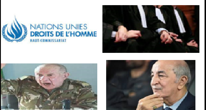 DEPOT DE PLAINTE A L’ONU CONTRE L’ALGERIE