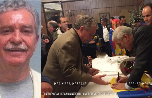 Décès de Macinissa Mezache, message de condoléances du président Ferhat Mehenni