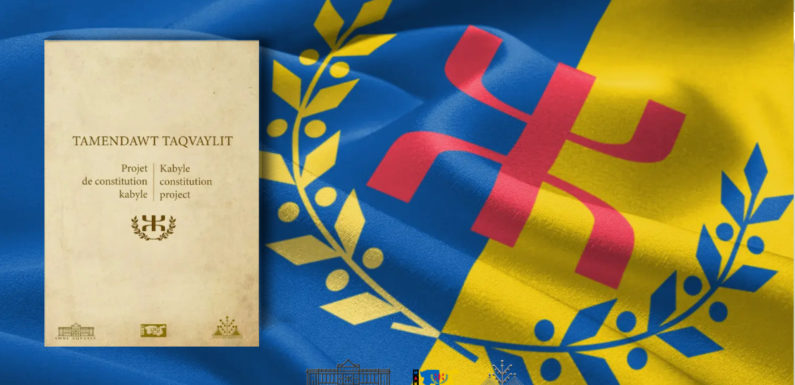 Projet de Constitution kabyle, texte en langue française