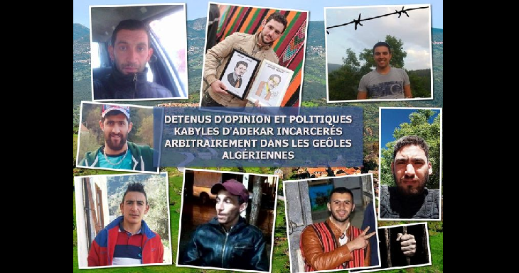 A JEUNESSE KABYLE D’ADEKAR FACE A l’INJUSTICE ALGERIENNE.