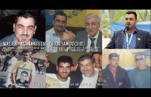 APRÈS EN AVOIR FAIT UN APATRIDE EN EXIL, LE RÉGIME ALGÉRIEN ACCUSE LE MILITANT KABYLE MALEK AT LḤUSIN (BENHAMOUCHE) DE « TERRORISME »