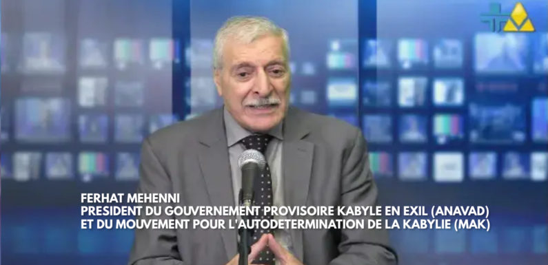 Ferhat Mehenni : Le soutien à Israël face au terrorisme du Hamas