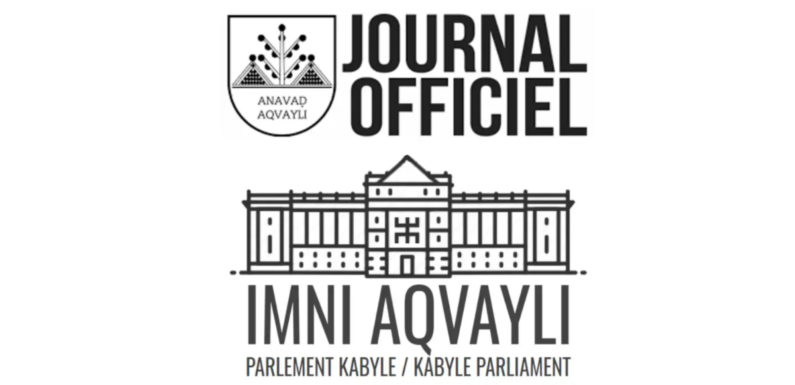 Décret GZM N° 2023/ASAN/1002 portant prolongation du mandat des membres du Parlement kabyle