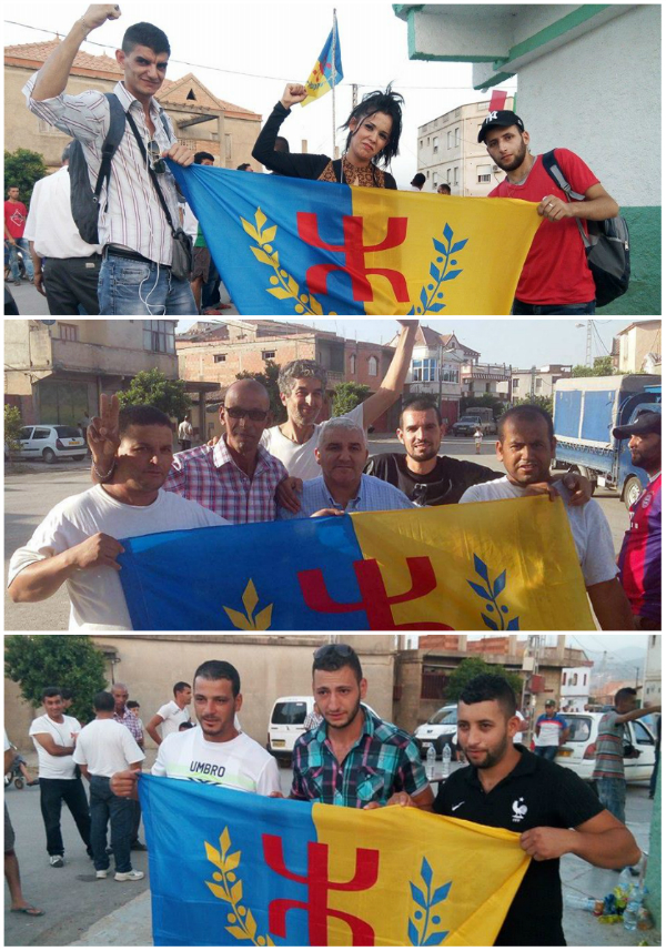 Meeting du MAK et lever du drapeau kabyle à Tala-Σetman
